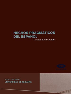 cover image of Hechos pragmáticos del español